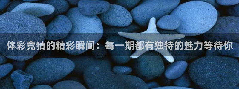 体彩竞猜的精彩瞬间：每一期都有独特的魅力等待你